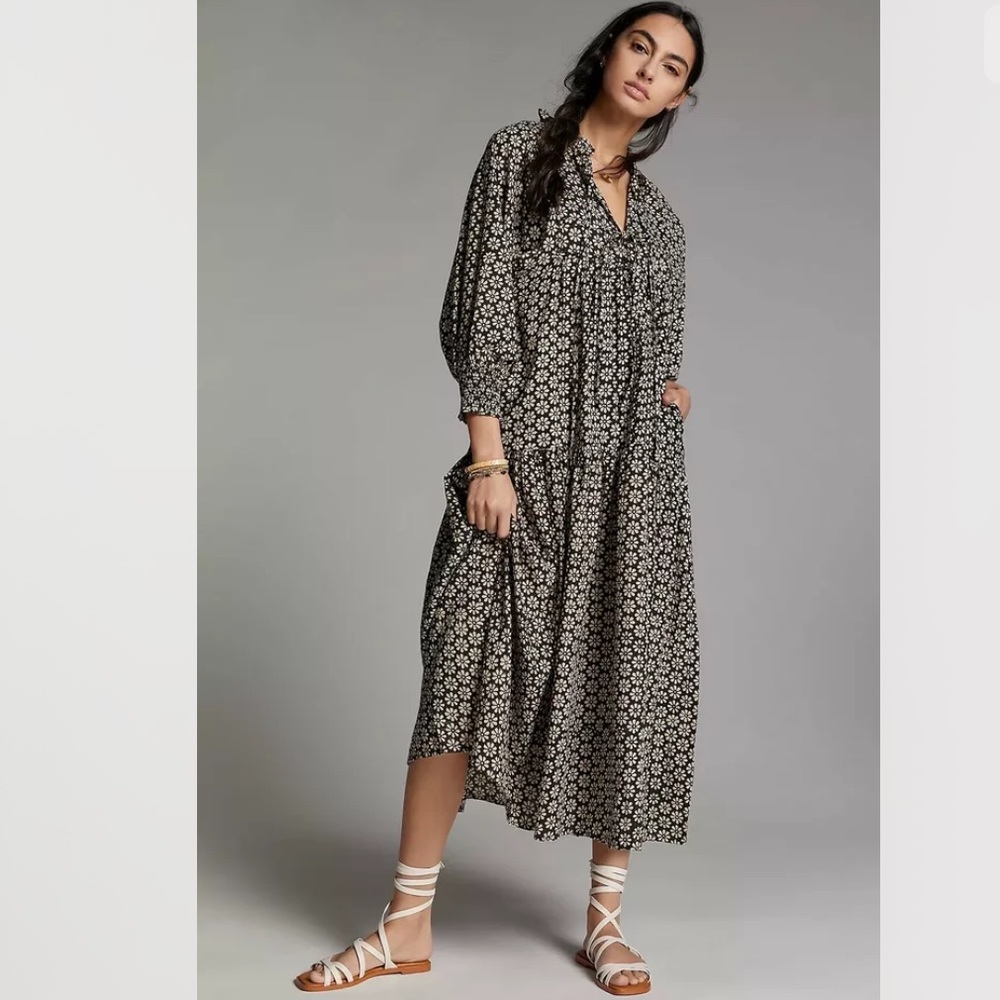 Anthropologie Kinga Csilla Josefina Maxi Dress